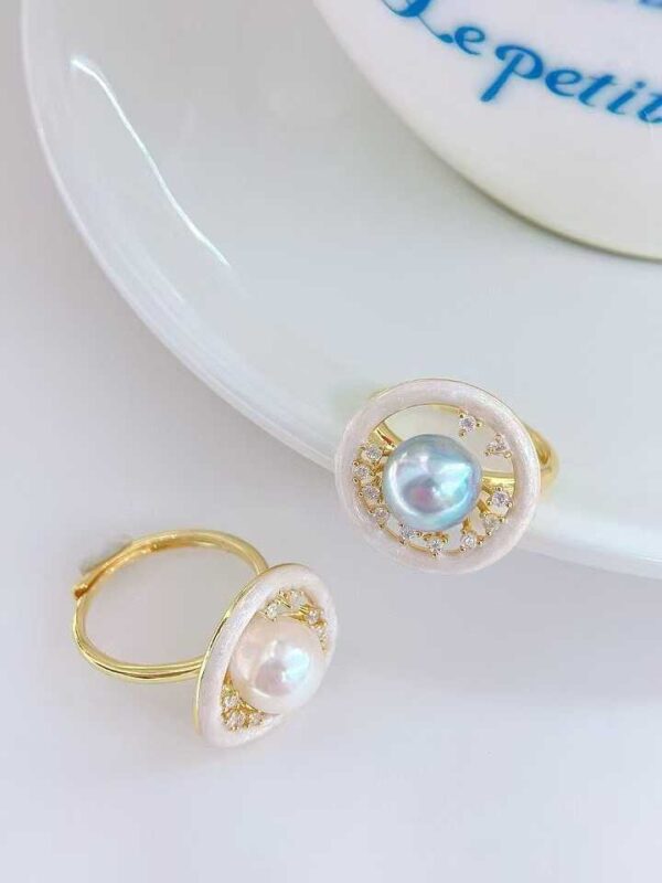 Starry Sky and The Sea Pearl Ring